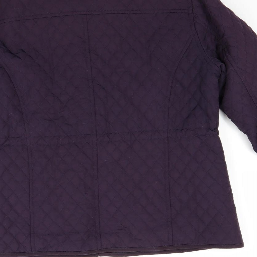Womens UK Size 10 CC Purple Jacket