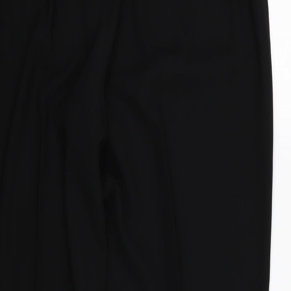 Louben Womens Black Rayon Trousers Size 40 in L28 in