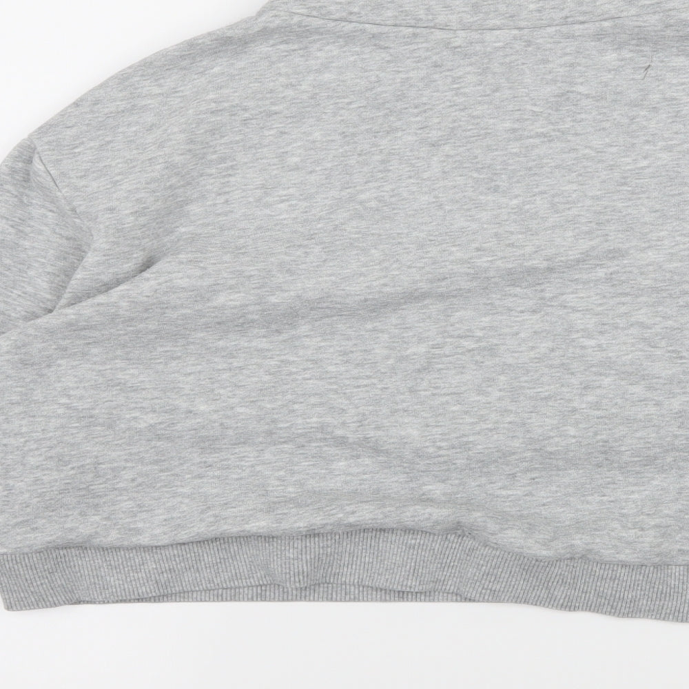 Womens UK Size XS Divided by H&M Grey Pullover Sweatshirt