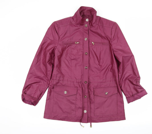 Womens UK Size 8 Classic Purple Jacket