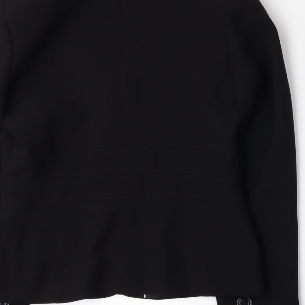 Marks and Spencer Womens Black Jacket Blazer Size 12