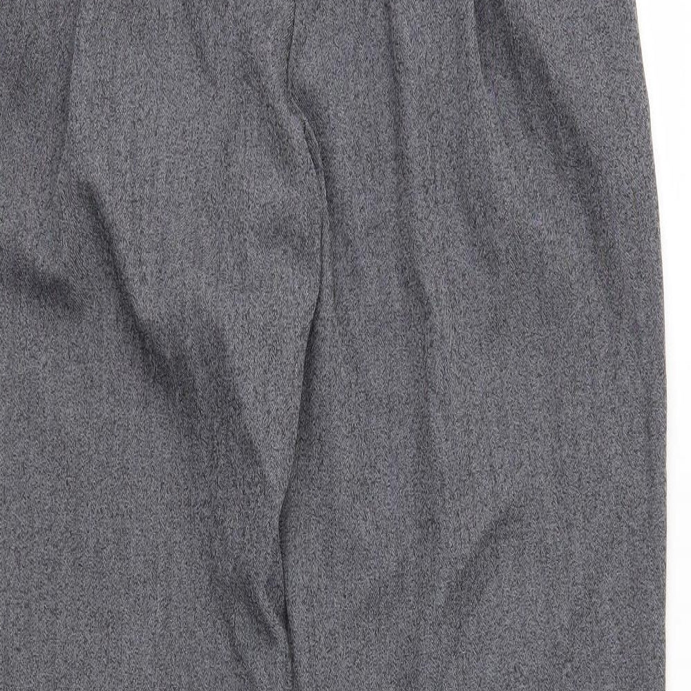 Autonomy Womens Grey Cropped Trousers Size 16 L27 in