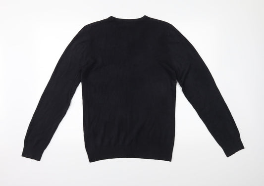 Blue Harbour Mens Grey Pullover Jumper Size S