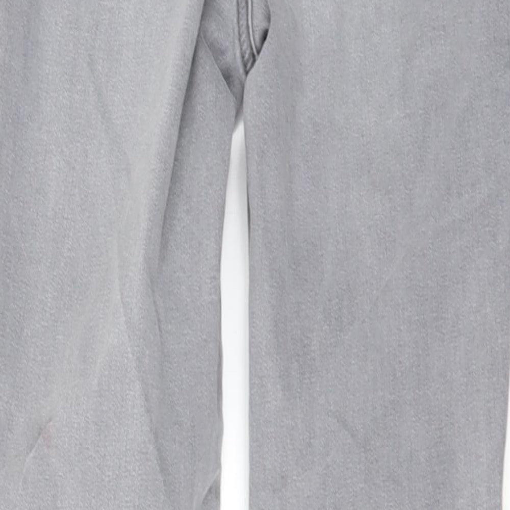 TU Womens Grey Denim Mom Jeans Size 8 L28 in