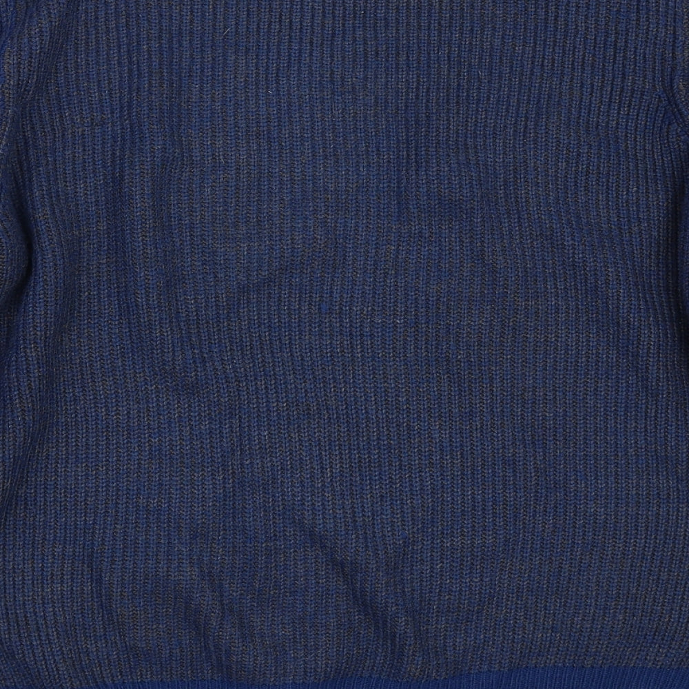 Marks and Spencer Mens Blue Pullover Jumper Size M