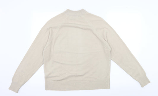 Berkertex Womens Ivory Knit Pullover Jumper Size 10