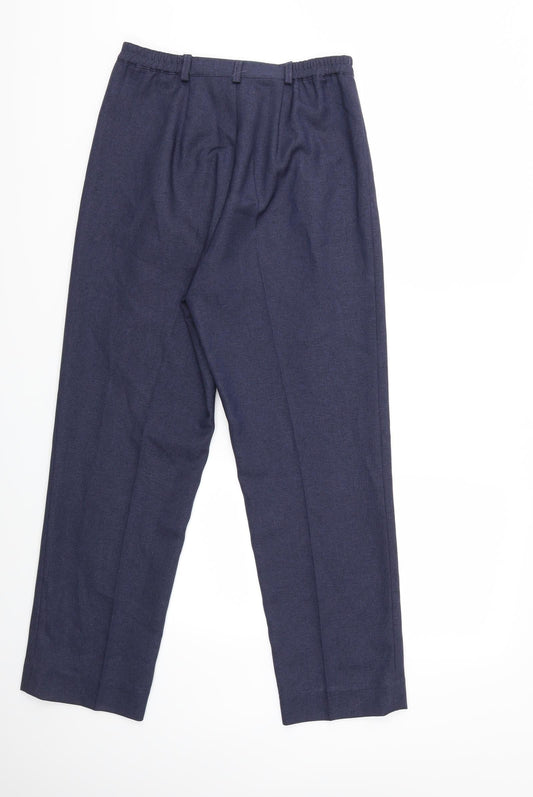 Debenhams Womens Blue Trousers Size 10 L28 in