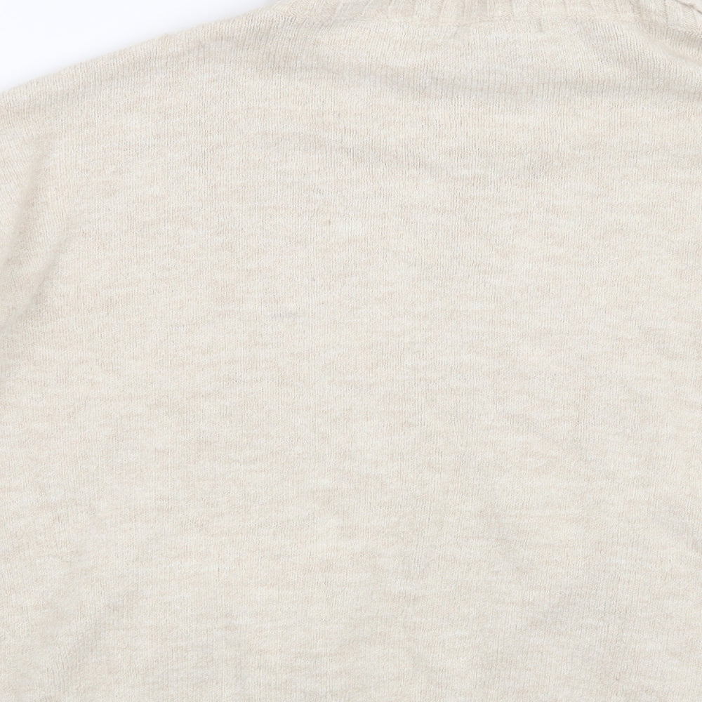Primark Womens Beige Pullover Jumper Size 12