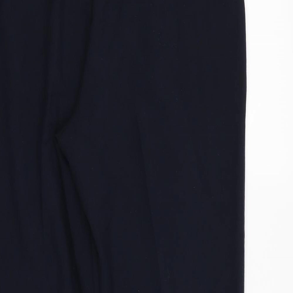 Bonmarché Womens Blue Dress Pants Trousers Size 14 L28 in