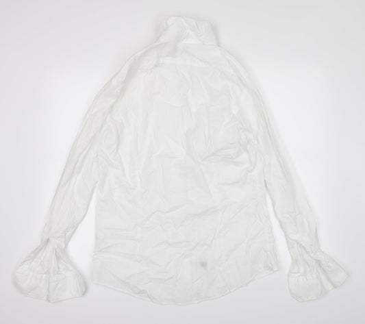 Mens UK Collar Size 42 belmonte Smart White Dress Shirt