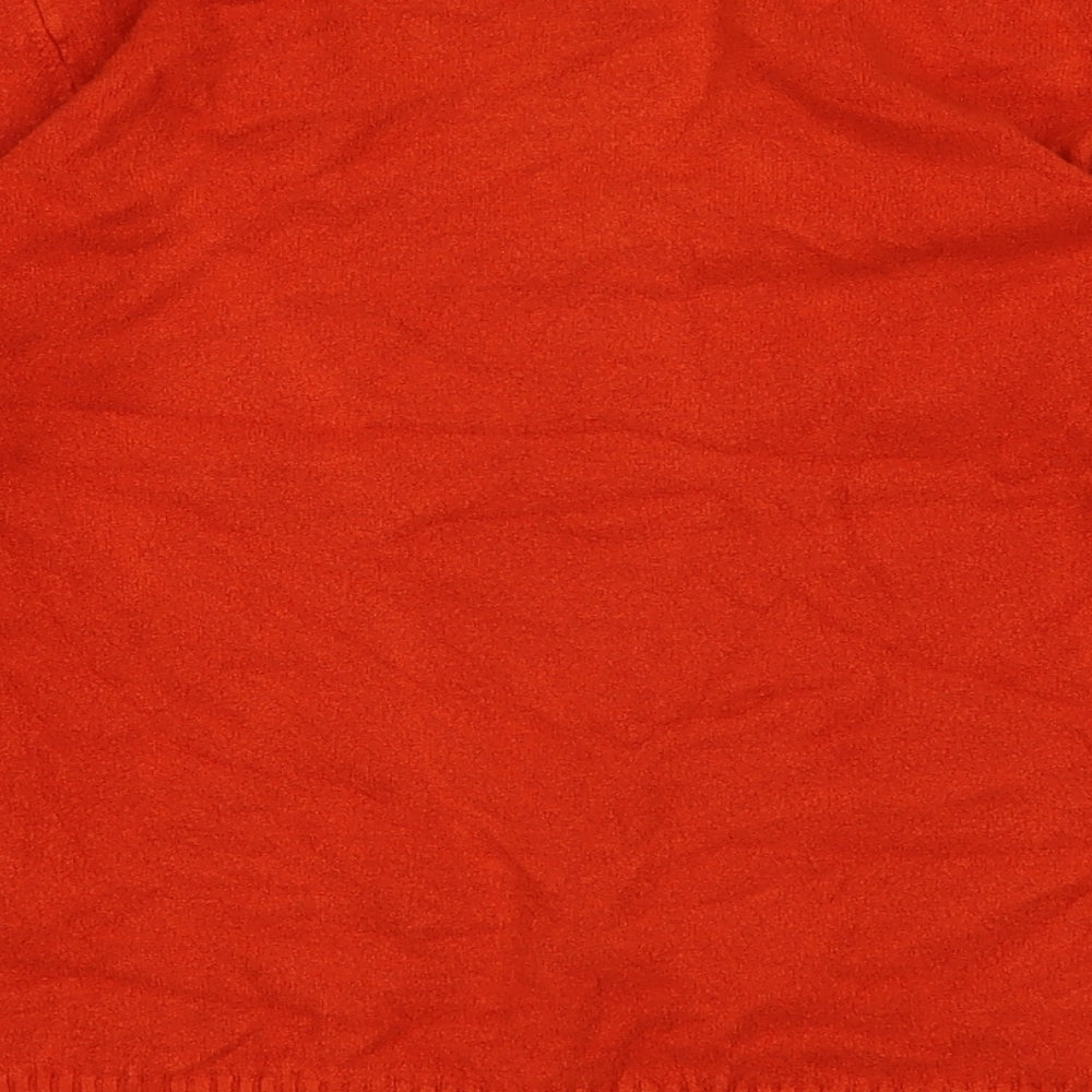 Made in Italy Womens Orange Basic T-Shirt Size 12