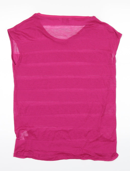 Womens UK Size 8 NEXT Pink Tunic Tank