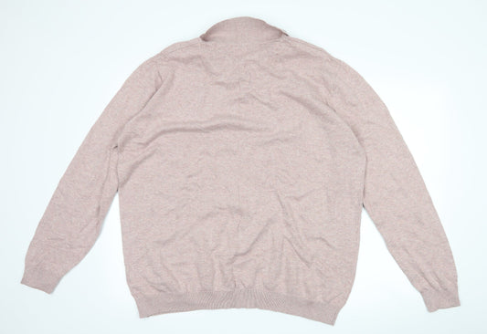 Matalan Mens Pink Polo Size 2XL