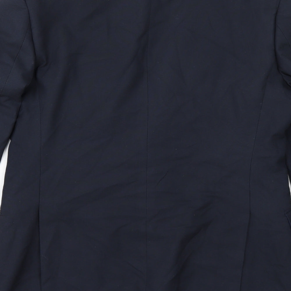 Mens UK Size 38 Marks and Spencer Regular Blue Suit Jacket