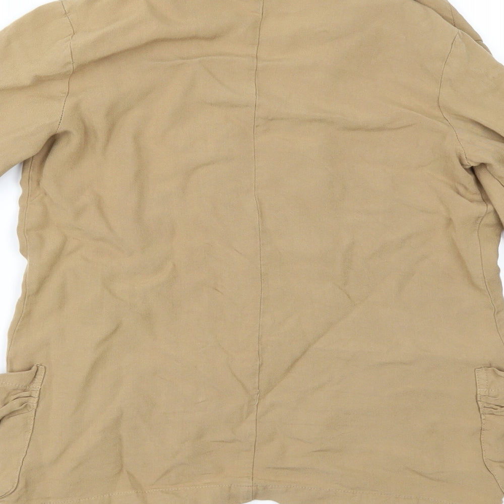 New Look Womens Beige Jacket Size 8