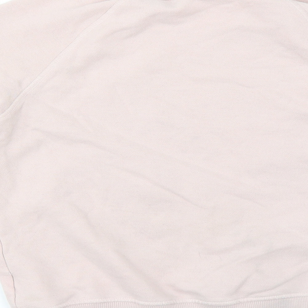 Next Girls Pink Pullover Sweatshirt Size 10 Years