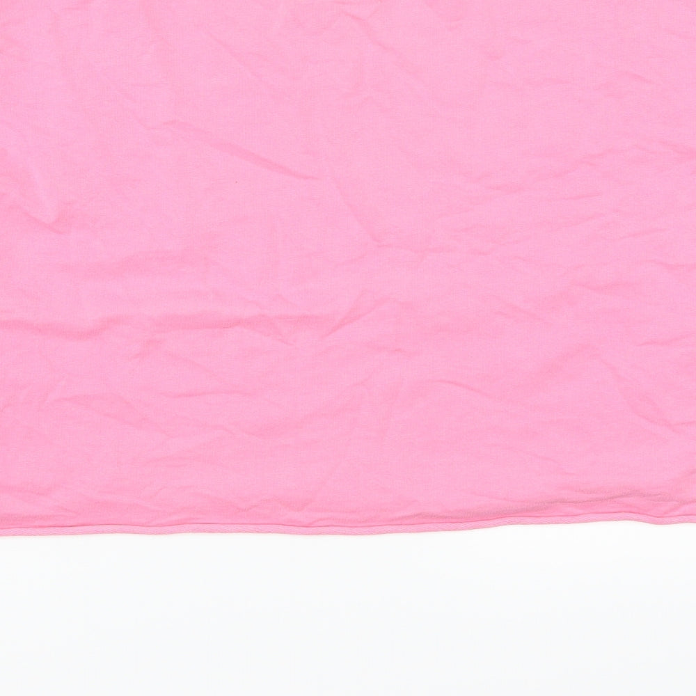 Womens UK Size S Pull & Bear Pink Pullover Sweatshirt