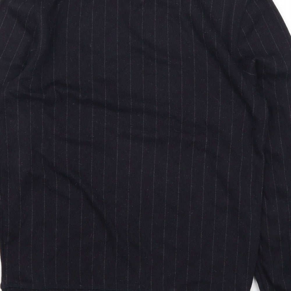 Mens UK Size XS H&M Blue Pullover Sweatshirt