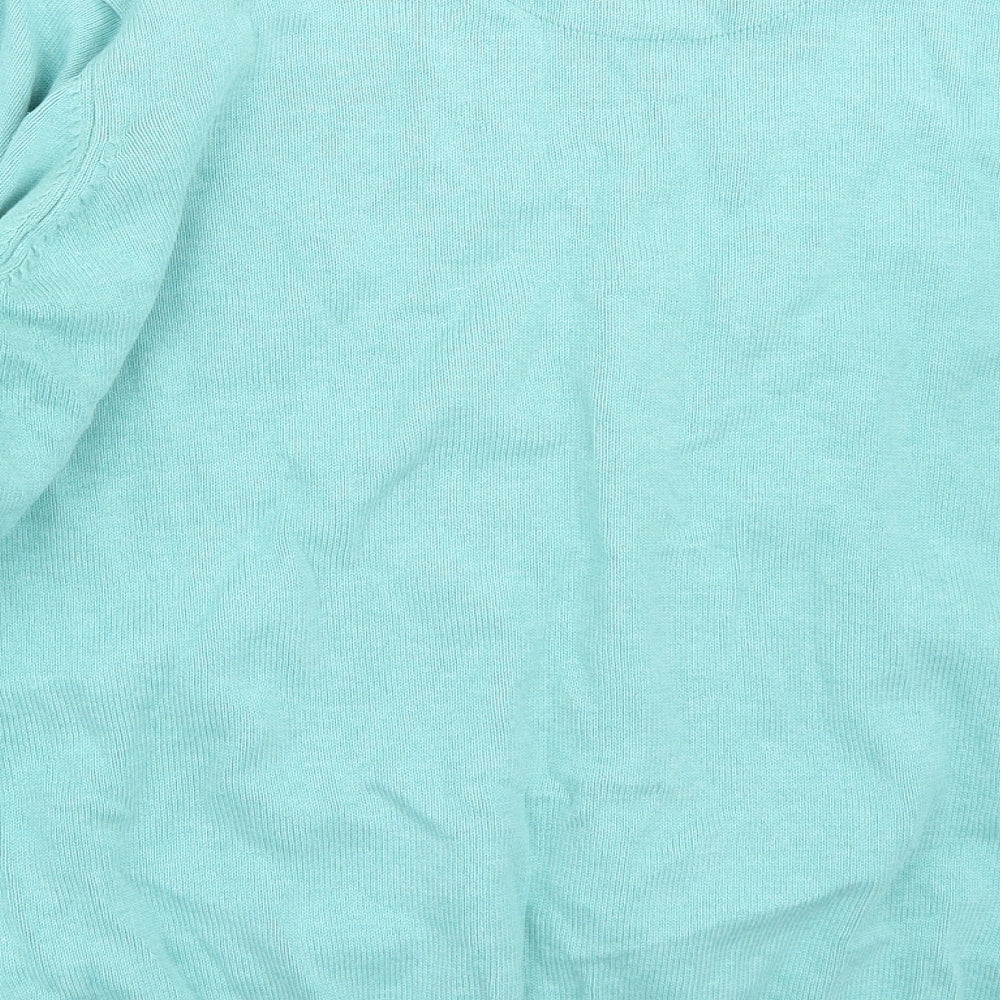 Marks and Spencer Mens Green Pullover Jumper Size L