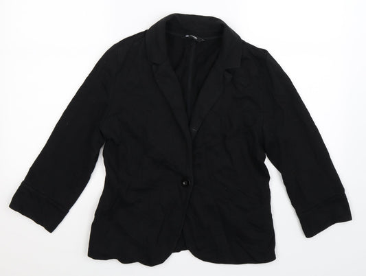Womens UK Size 10 George Black Jacket