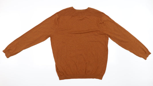 Burton Mens Brown Pullover Jumper Size XL