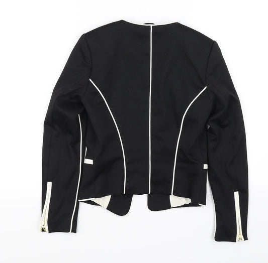 Womens UK Size 6 H&M Black Jacket