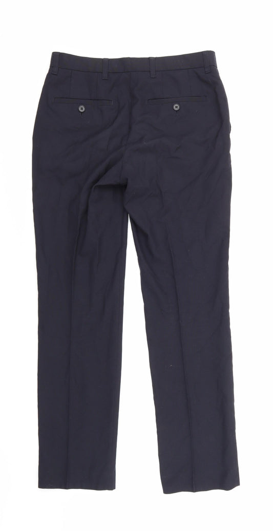NEXT Mens Blue Trousers Size 30 in L31 in