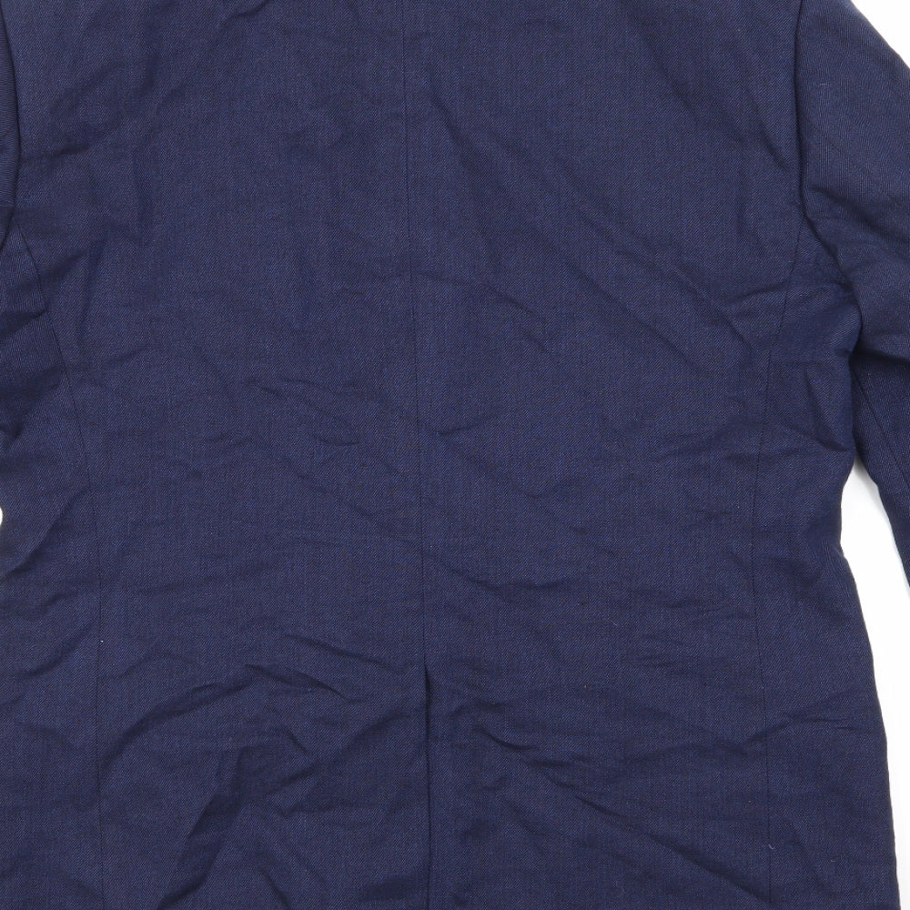 Mens UK Size 40 Hammond & Co Regular Blue Suit Jacket