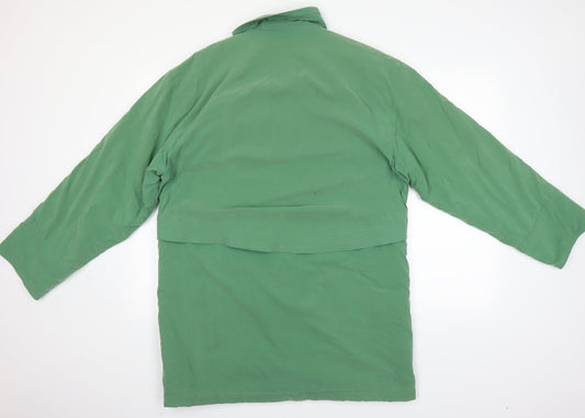 Klass Womens Gold Overcoat Size 10