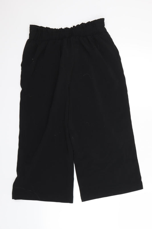 New Look Womens Black Dress Pants Trousers Size 8 L26 in