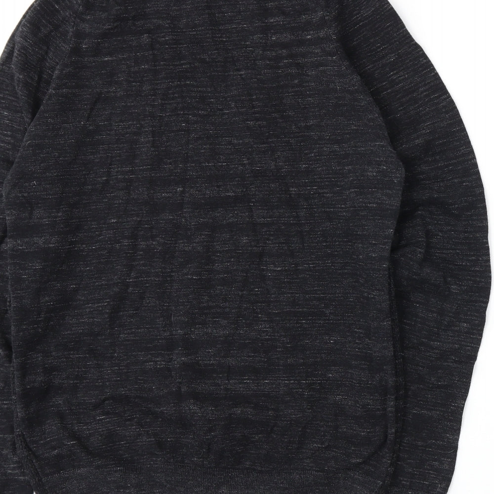 Next Womens Grey Knit Pullover Jumper Size S