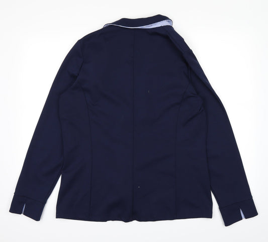 Gerry Weber Womens Blue Jacket Size 12