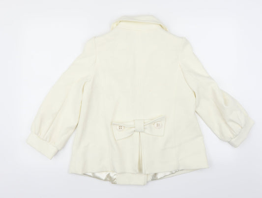 Primark Womens Ivory Jacket Size 8