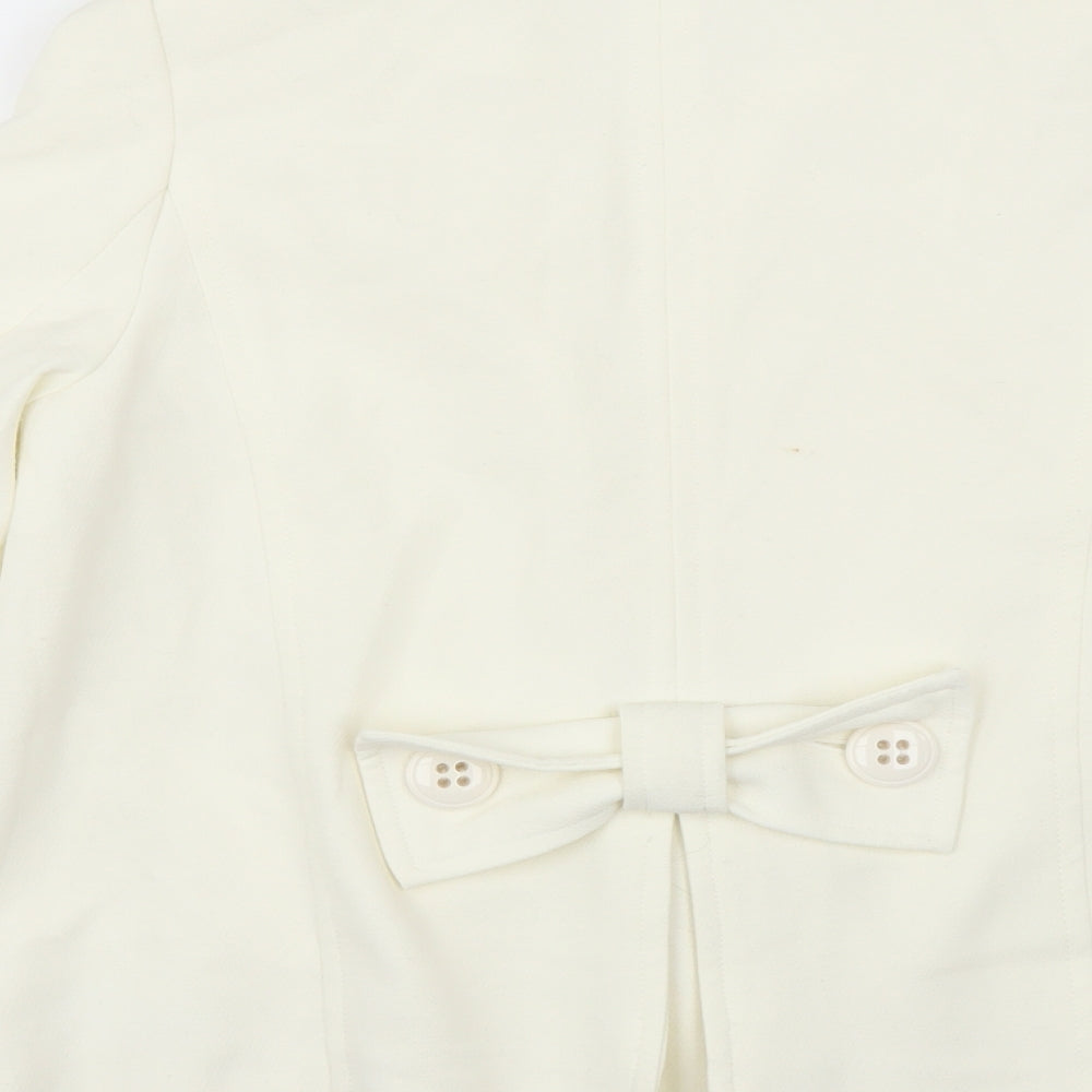 Womens UK Size 8 Primark Ivory Jacket