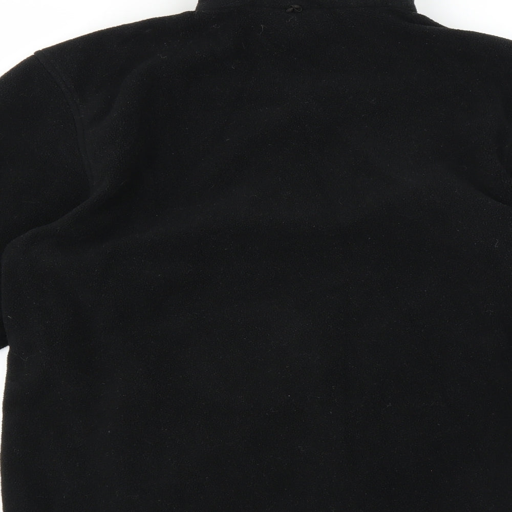 Preworn Mens Black Full Zip Jumper Size S