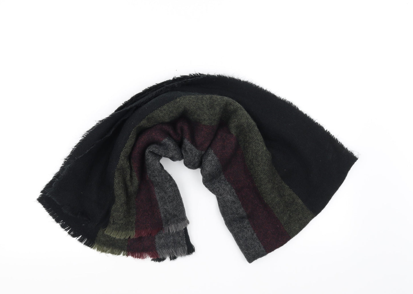 Preworn Black Check Shawl/Wrap