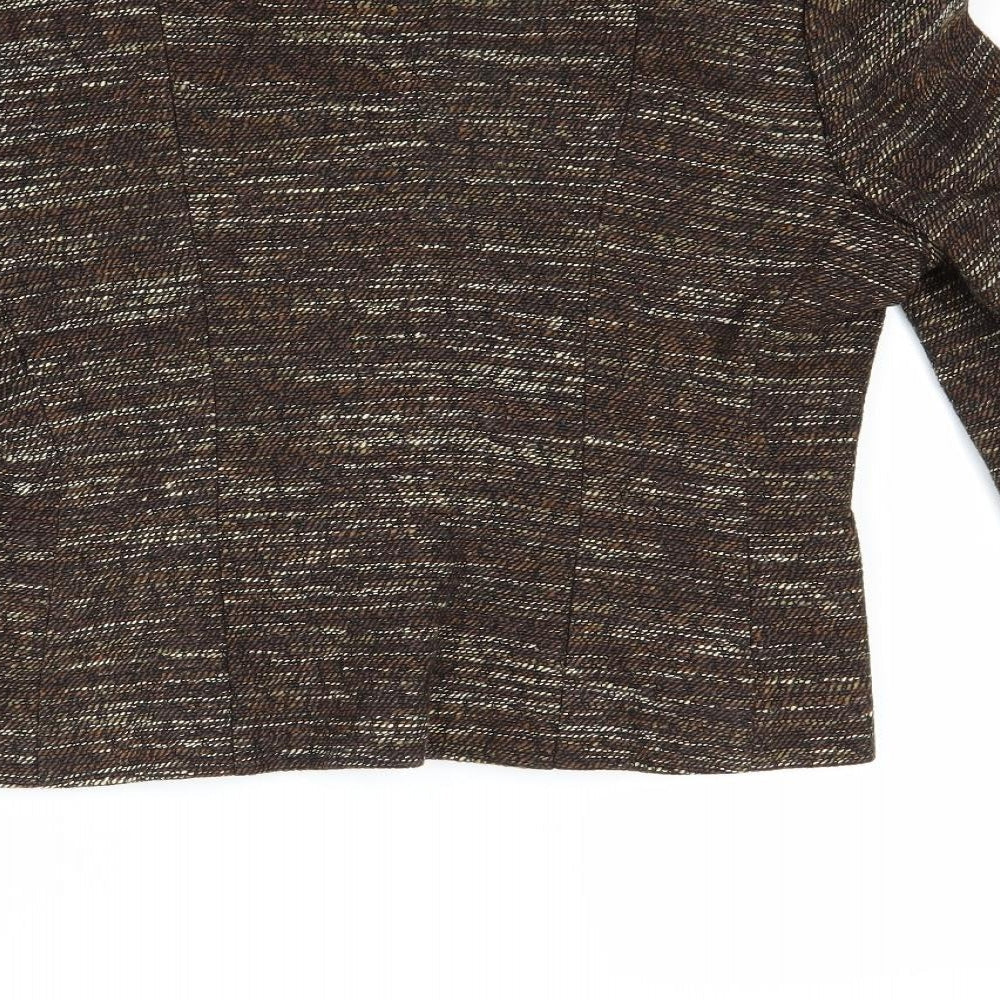 Womens UK Size 12 Marks and Spencer Brown Jacket