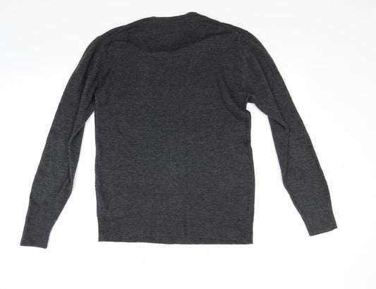 Ceader wood state Mens Grey Pullover Jumper Size S