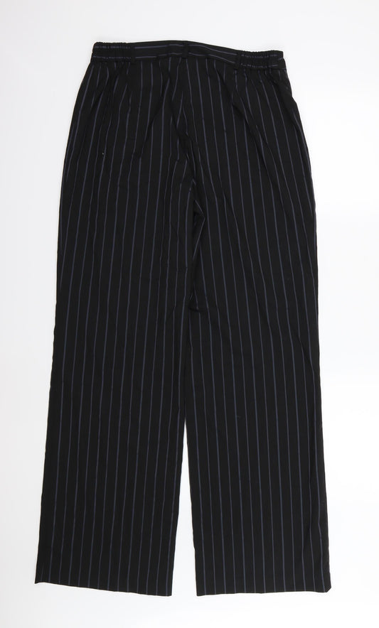 Womens UK Size 14 Agenda Regular Fit Black Trousers