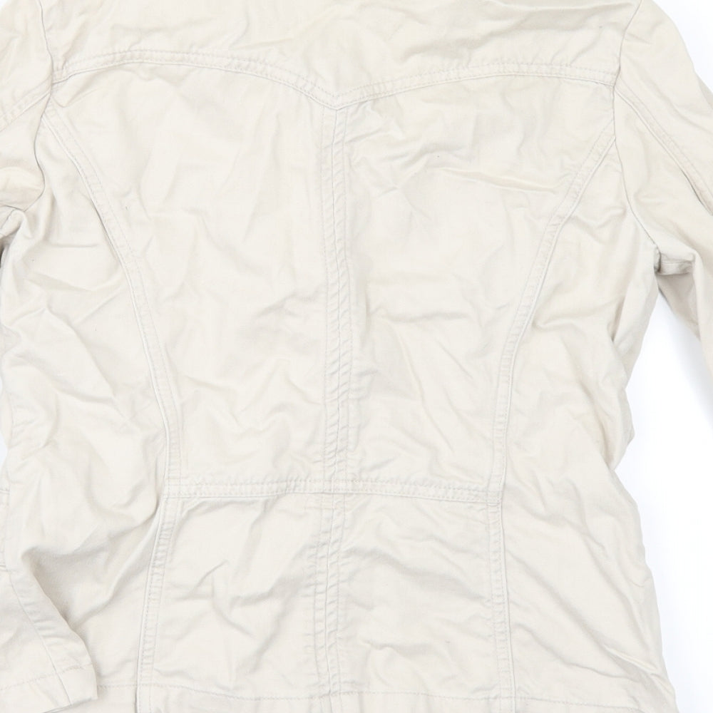 Womens UK Size 14 Papaya Beige Jacket