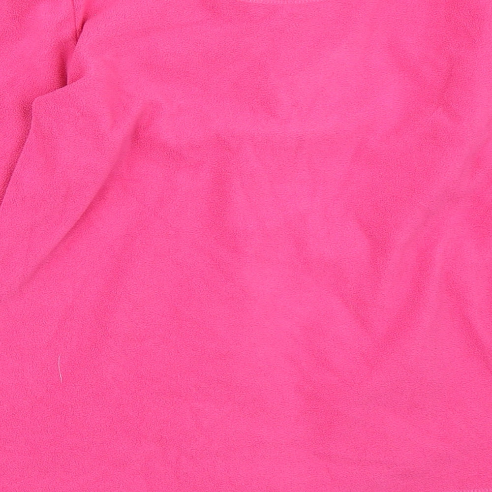 Crane Girls Pink Henley Sweatshirt Size 11-12 Years