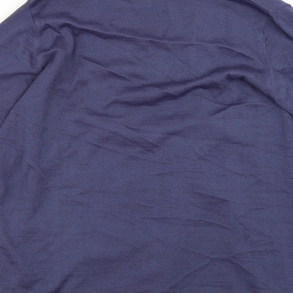 Country Collection Womens Purple Cardigan Jumper Size M