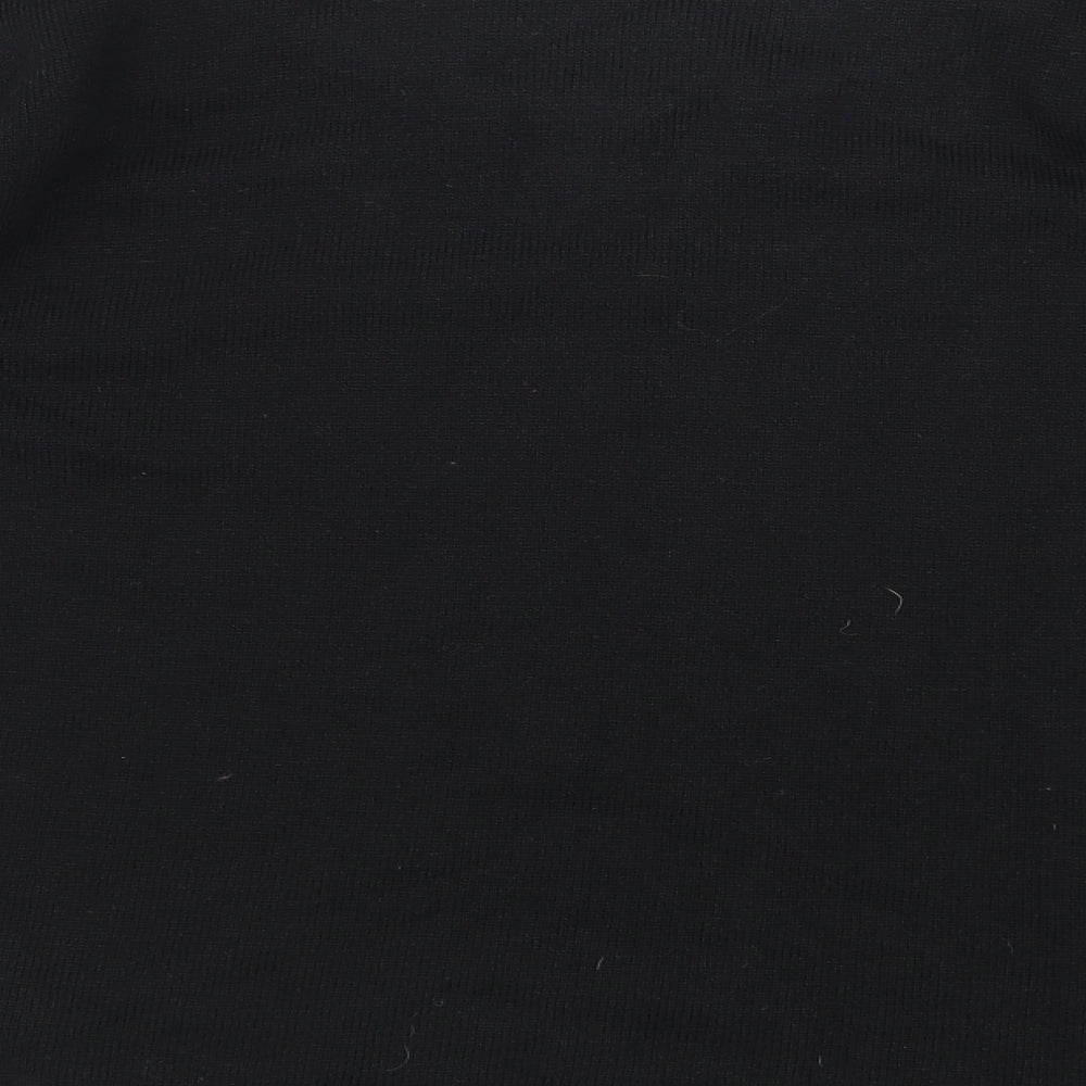 Classics Womens Black Knit Pullover Jumper Size M