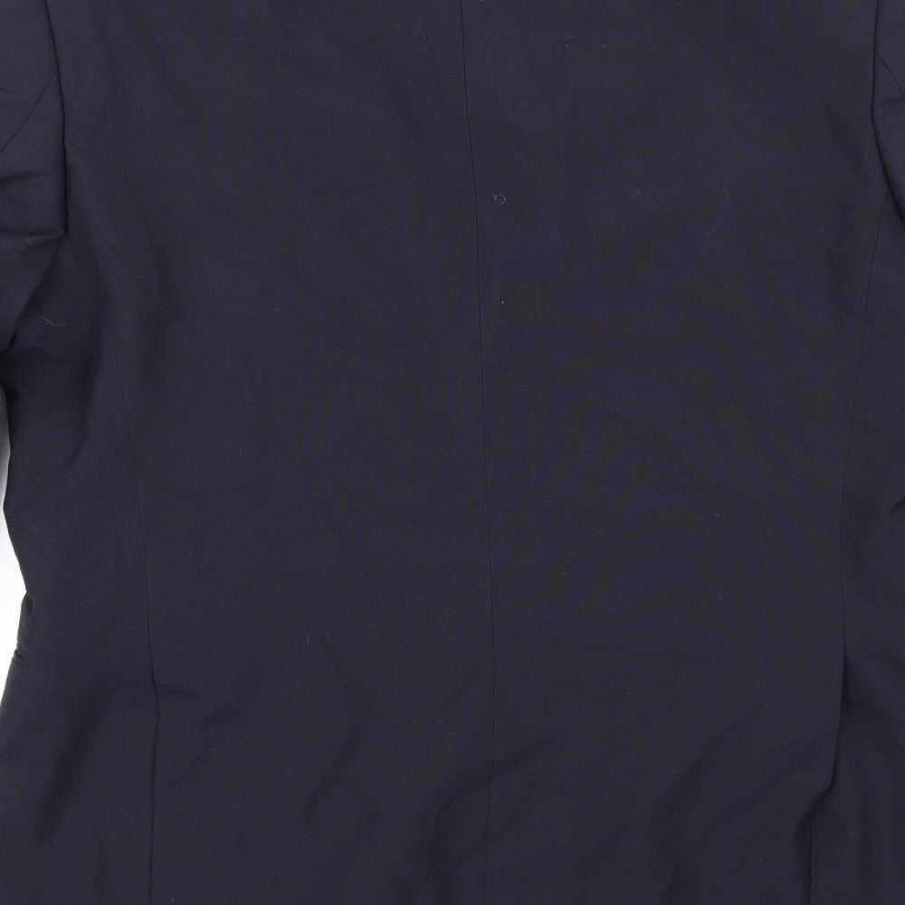 Mens UK Size 40 Marks and Spencer Regular Blue Suit Jacket