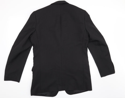 Mens UK Size 40 Taylor & Wright Regular Black Suit Jacket