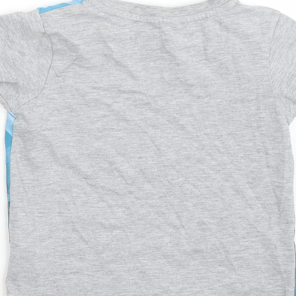 TU Boys Blue Basic T-Shirt Size 6-7 Years
