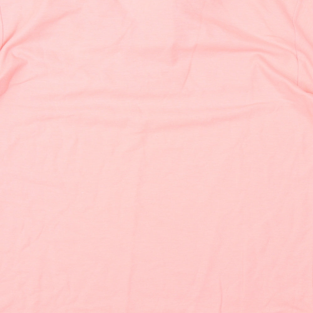 Paulo Verdi Mens Orange Polo Size L