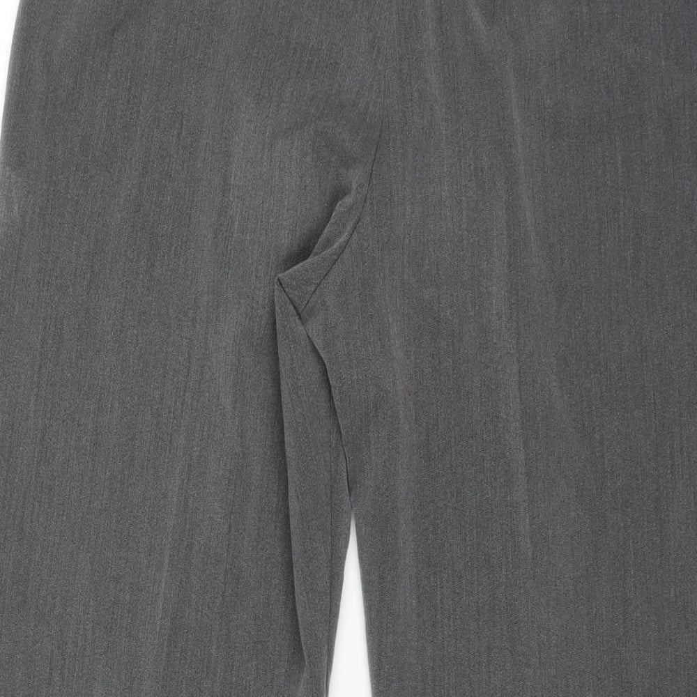 Preworn Womens Grey Trousers Size 16 L25 in