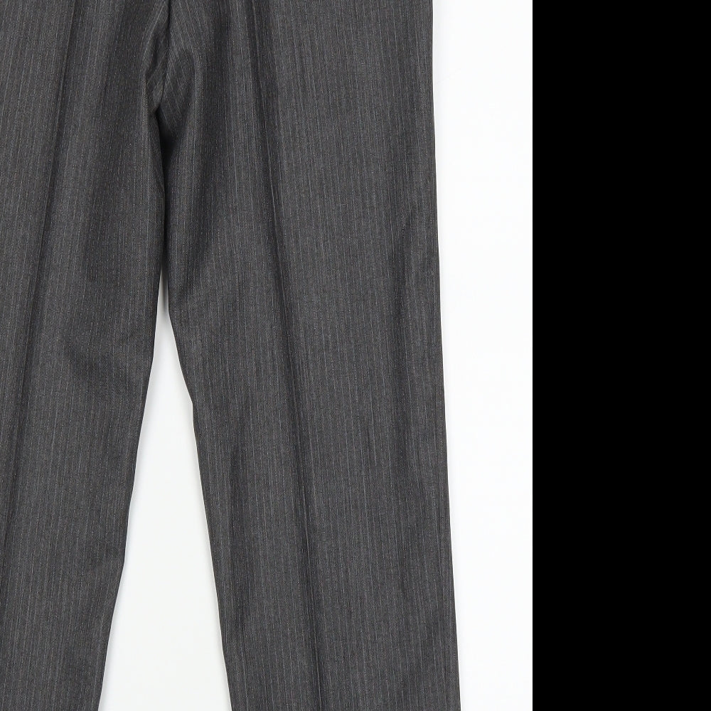 Mens UK Size 32 in Preworn Regular Fit Grey Trousers