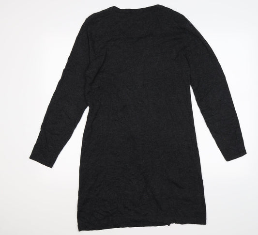 Autograph Womens Grey Knit Jumper Dress Size 12